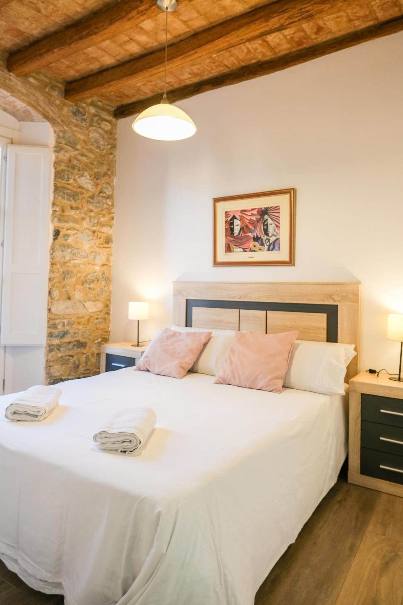 Ganganell Centre Apartamento Con Patio Besalú Exterior foto